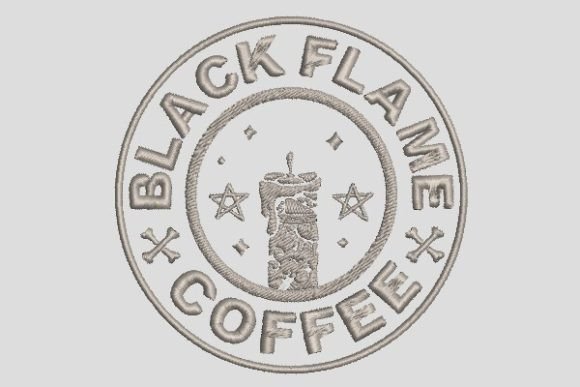 Black Flame Coffee Embroidery Review