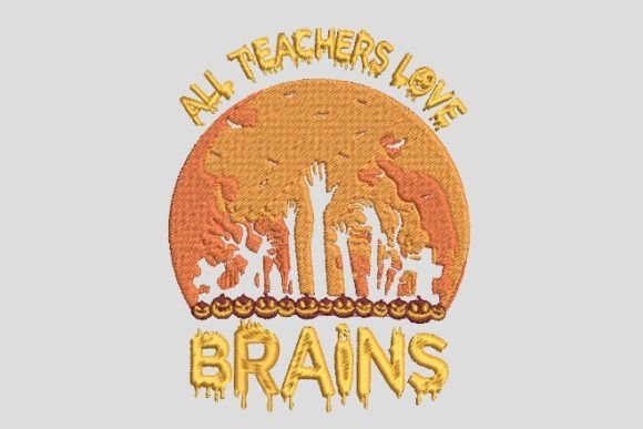 Horror Halloween Embroidery