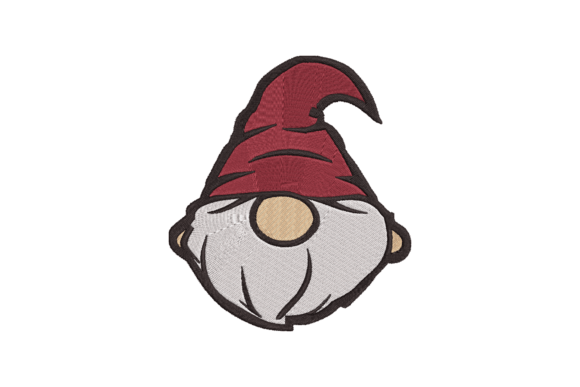 Santa Gnome Head