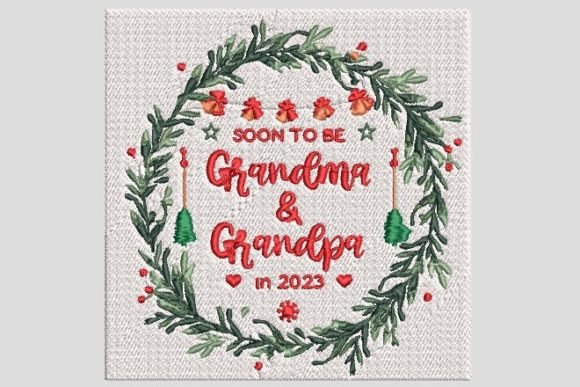 Soon to Be Grandparents in Christmas 2023