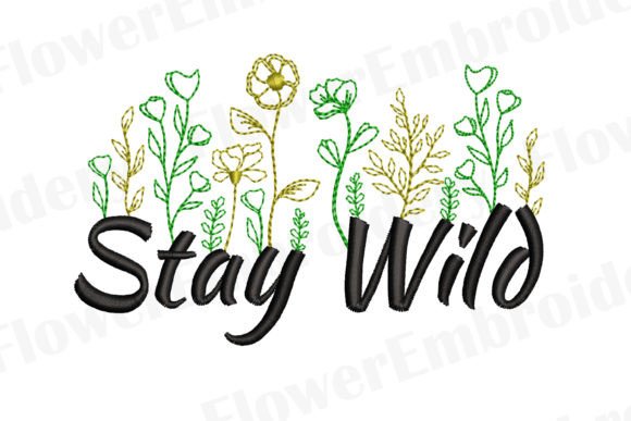 Stay Wild Embroidery Review